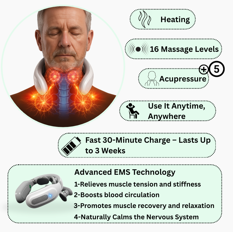 CerviPulse® Neuro-Cervical Therapy Device [Fix Pain in 15 Minutes]